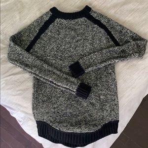 Lululemon Wool Sweater black and white size small